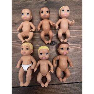 Mattel Barbie Skipper Babysitters Baby doll Lot Of 6